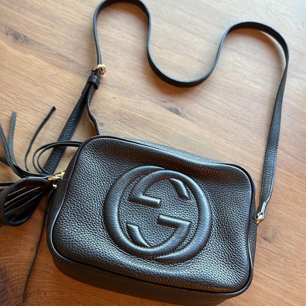 Authentic Gucci Soho Crossbody Bag